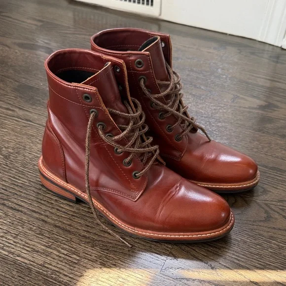 Nisolo All-Weather Amalia Boot in Brandy - Picture 4 of 7